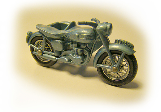 Triumph Motorcycle and Sidecar